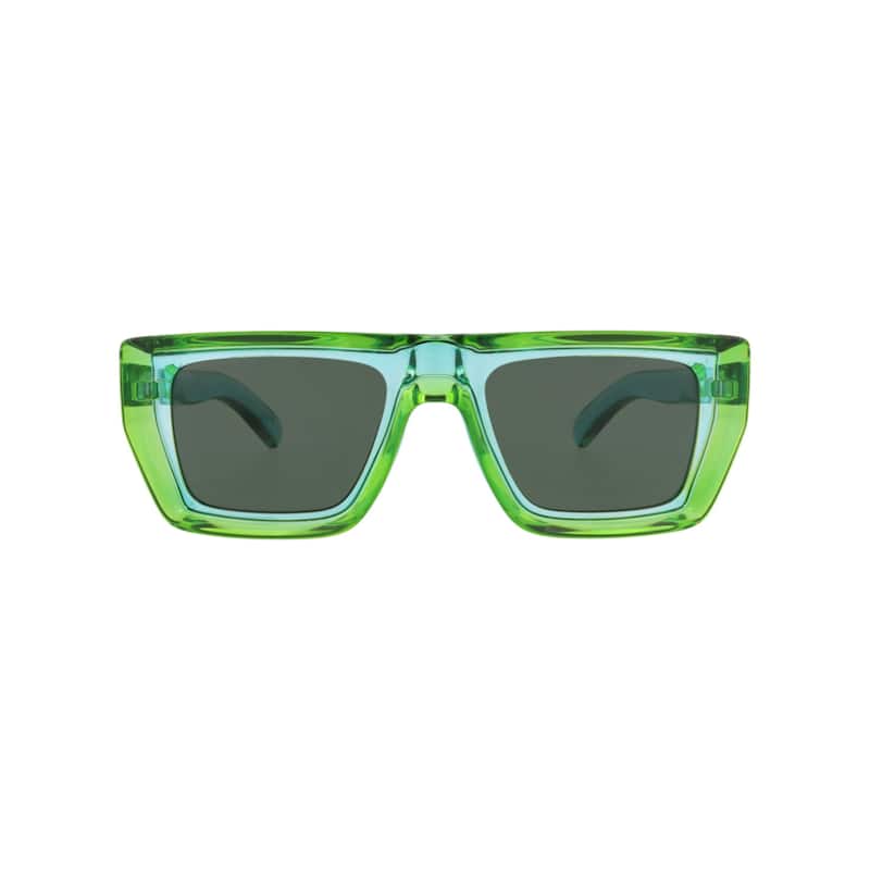 Gucci Square-Frame Injection Sunglasses - Green Green Green - Green - Green Lens
