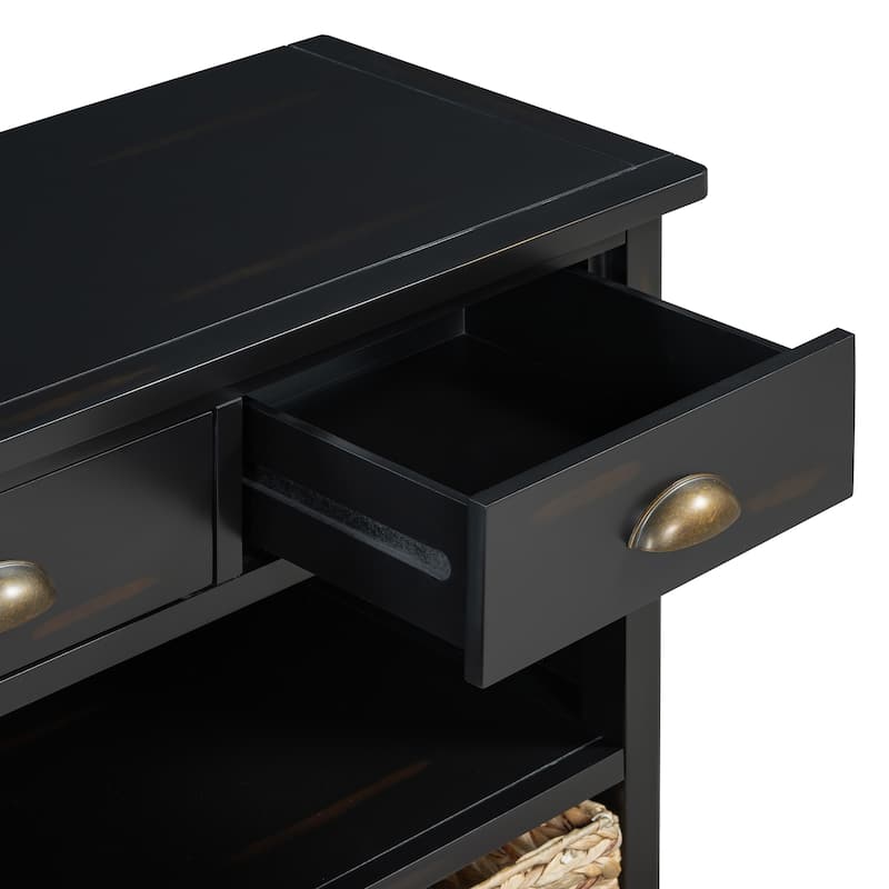 Console Table Sofa Table Buffet Cabinet with Storage Drawers