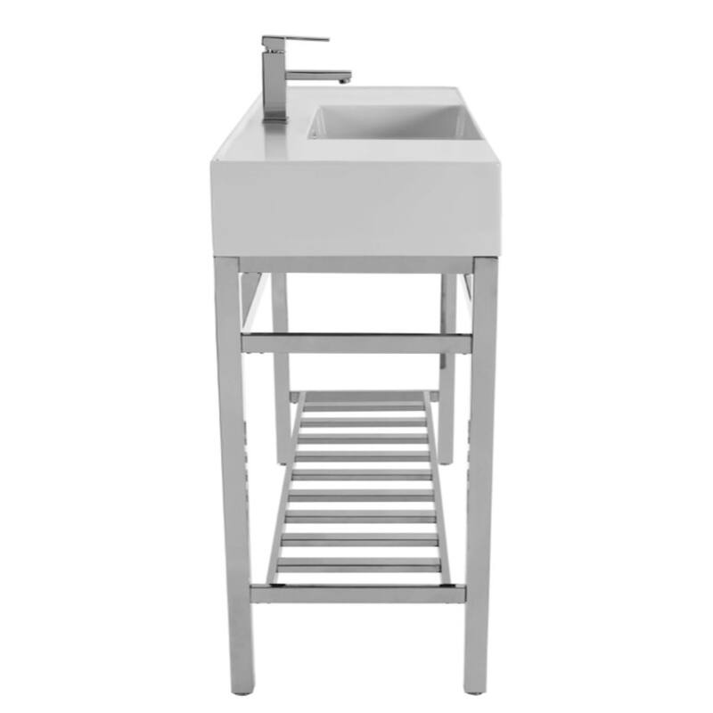 Nameeks Scarabeo 5124-CON2-No Hole Teorema 2 40" Rectangular Ceramic