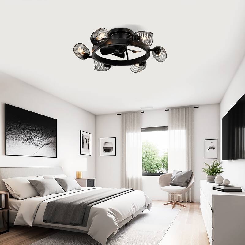 25.8'' Industrial Ceiling Fan with remote control ,5 ABS Blades small size ceiling fan