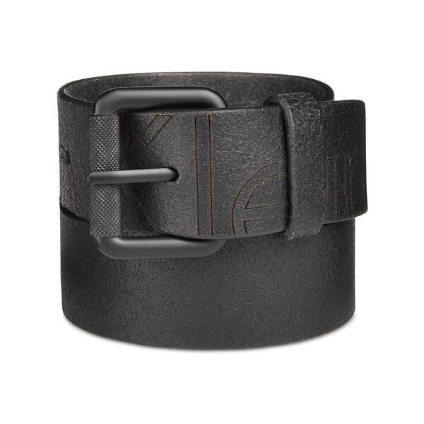 Shop Calvin Klein Mens Casual Belt Leather Logo Overstock 26419103