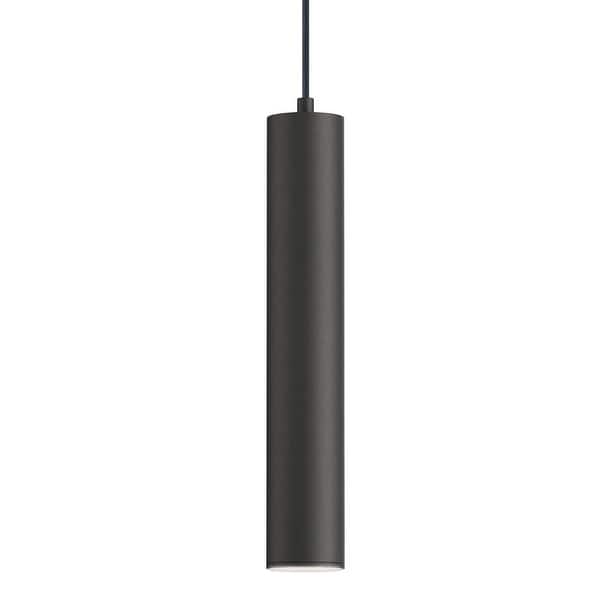 slide 1 of 1, Maxim 86437 Calibro 3" Wide LED Outdoor Mini Pendant - 3000K, 640 Black