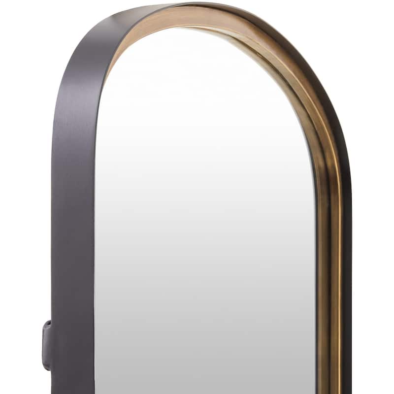 Livabliss Evander Traditional Mantel Mirror - 32"H x 24"W x 2"D