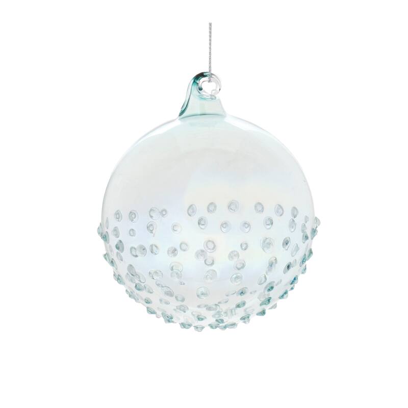 Iridescent Glass Ball Ornament (Set of 12) - N/A