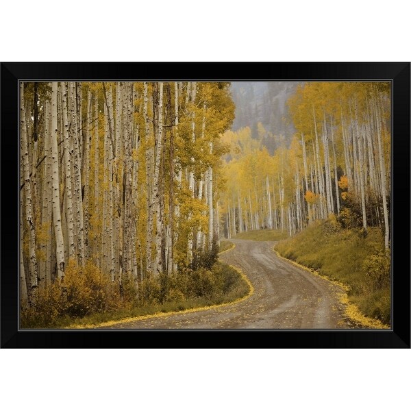 "Telluride, Colorado" Black Framed Print