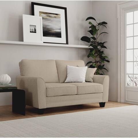 Hillsdale Furniture Daniel Upholstered Loveseat - 36H x 63W x 33D