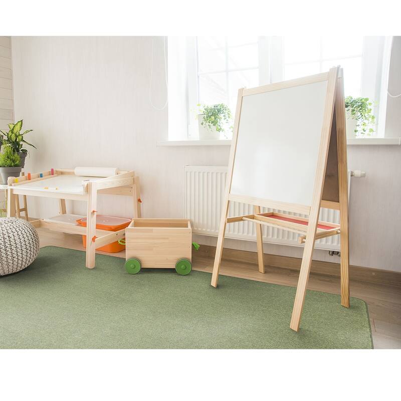 Endurance Oval Educational Polyester Area Rug