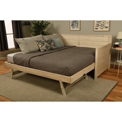 Somette Marisa Daybed Frame with Pop Up Trundle (Mattress not included)