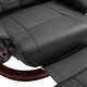 Thumbnail 9, HomCom Faux Leather Adjustable Manual Swivel Base Recliner Chair with Comfortable and Relaxing Footrest. Changes active main hero.