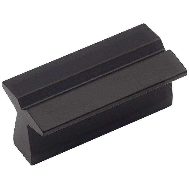 Alno A3001-1 Lux 1" Center to Center Linear Flush Rectangular Cabinet - Matte Black