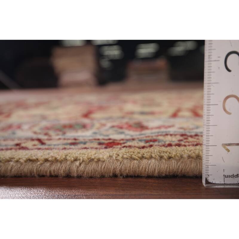 Floral Oushak Oriental Accent Rug Handmade Wool Carpet - 3'0"x 4'10"