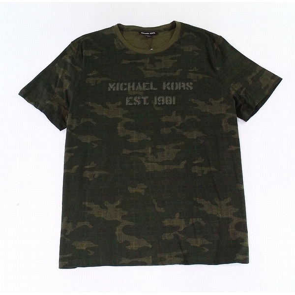michael kors t shirt green