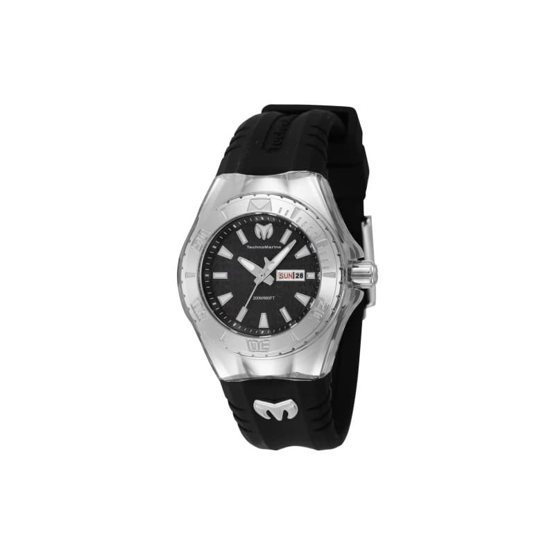Technomarine Women's TM-122015 Cruise Quartz Black Dial Watch