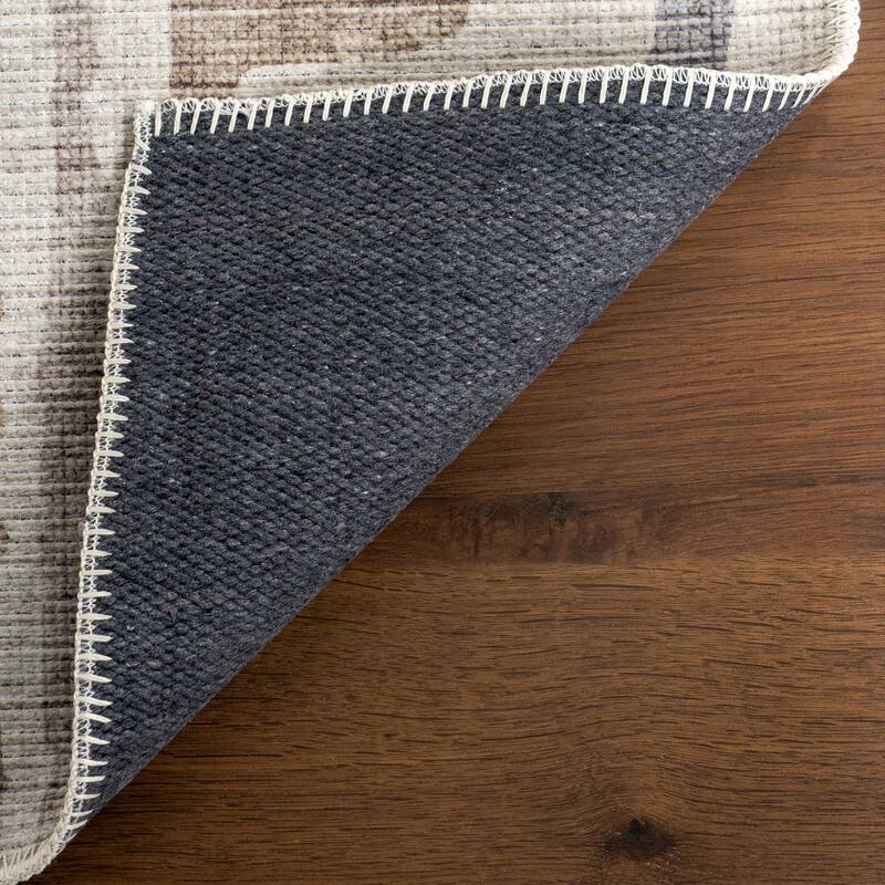 Nuloom Green Haven Collection Recycled Cotton Machine Washable Area Rug