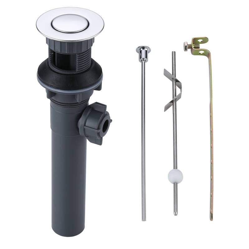 WOWOW Lift Rod Drain Assembly - 1 Pack - Chrome