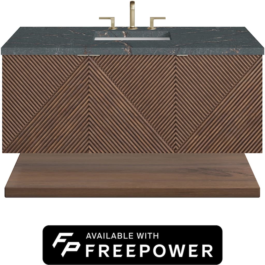 James Martin Vanities D200-V48-FPBL Marcello 48" Wall Mounted Single