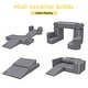 preview thumbnail 11 of 12, Kids Couch, 12PCS Modular Kids Play Couch with Blanket, Playroom, Convertible Kids Foam Climbing Play Set