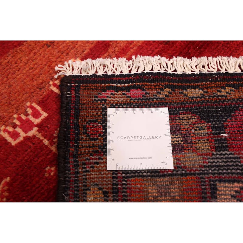 ECARPETGALLERY Hand-knotted Konya Anatolian Red Wool Rug - 5'1 x 10'10
