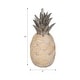 preview thumbnail 7 of 5, Sagebrook Home's Unique 12" Seashell Pineapple Decorative Object - 5" x 5" x 12"