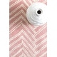 preview thumbnail 28 of 41, Nuloom Handmade Chevron Wool Area Rug