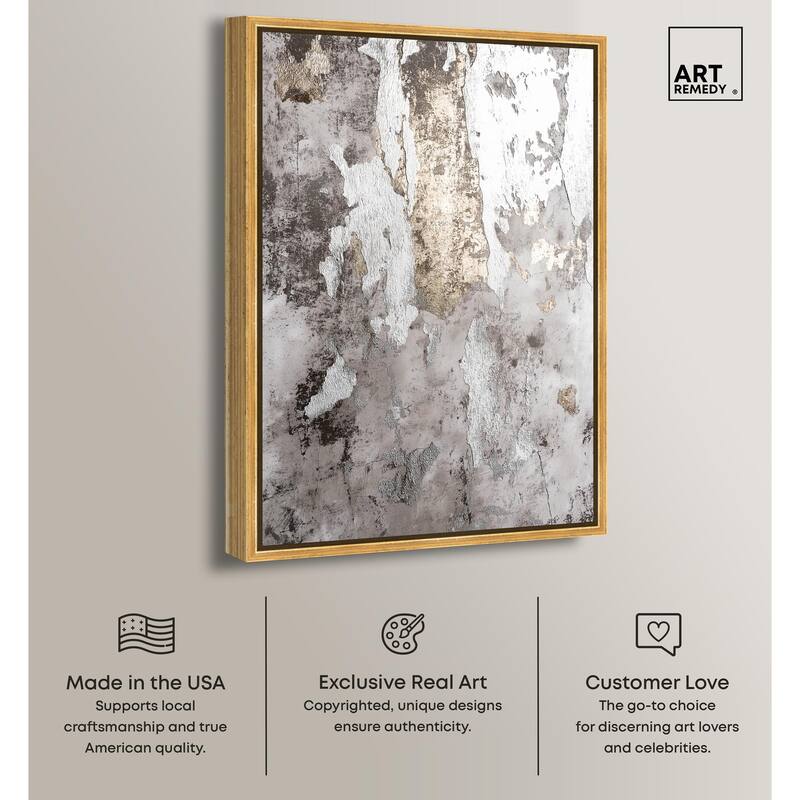 Rusted Echo I Canvas by Art Remedy
