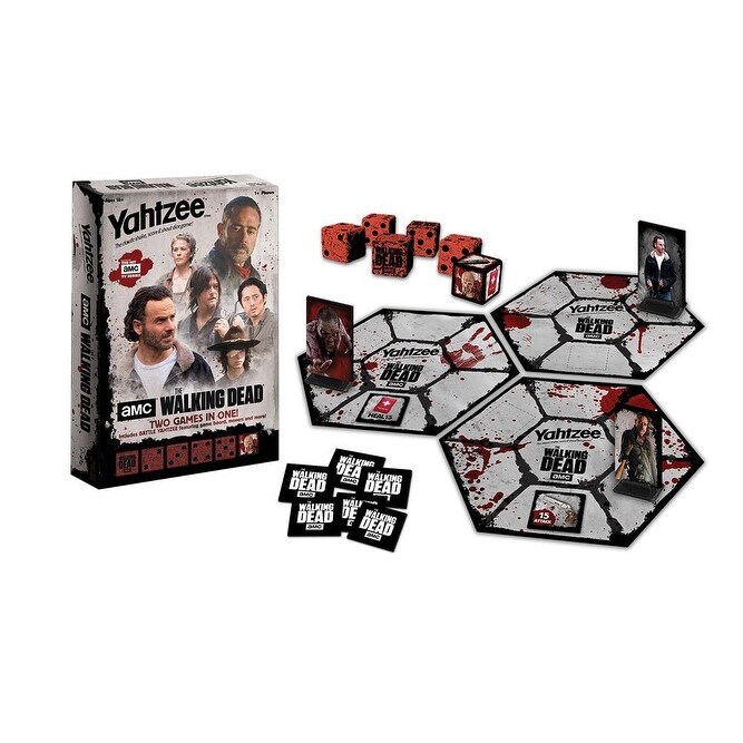 Shop The Walking Dead Yahtzee Dice Game Multi Overstock 17014738