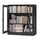 preview thumbnail 128 of 166, 100% Solid Wood 3-shelf Bookcase with Optional Doors by Palace Imports