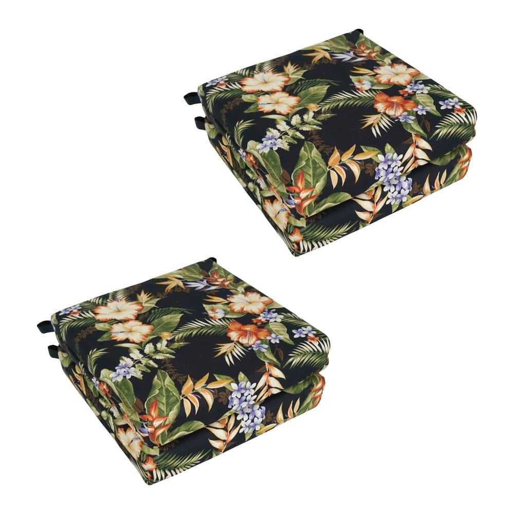 16-inch Indoor/Outdoor Chair Cushions (Set of 4) - 16 x 16