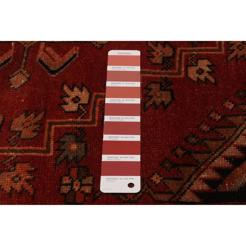 ECARPETGALLERY Hand-knotted Konya Anatolian Copper Wool Rug - 4'0 x 10'4