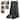 Ladder Levler, 380lbs Load PP Ladder Leveling Tool, Pitch Hopper, Stair Ladder Stabilizer with Storage - 380lbs Load