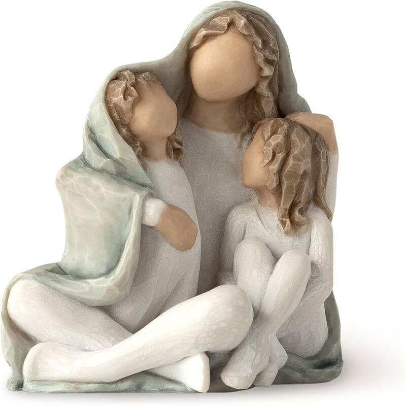 Willow Tree Cozy, Close Together, we Three, Loving Embrace from Mother, Figure