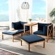 preview thumbnail 2 of 24, SAFAVIEH Outdoor Living Ronson 5 Pc Sectional Set Navy