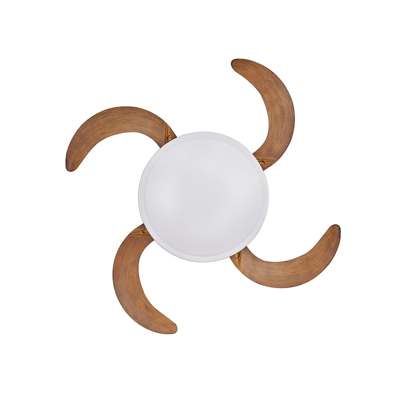 Fanaway Evo2 Retractable 4-blade Lighting with Remote Ceiling Fan