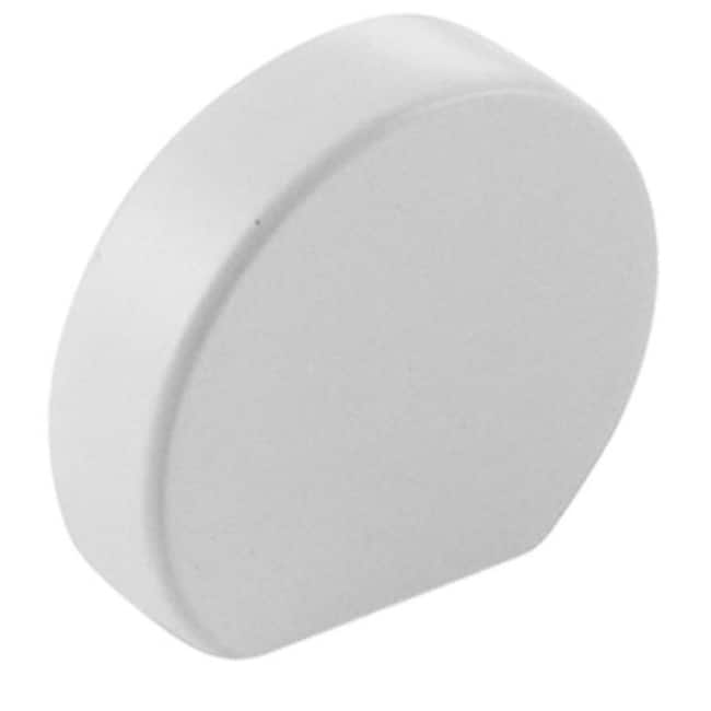 Schaub and Company 10040 Cafe Modern 1" Disc Luxury Cabinet Knob / - Matte White