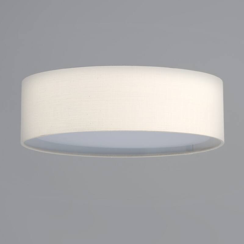 Maxim Prime 20" LED Flush Mount Drum Ceiling Fixture