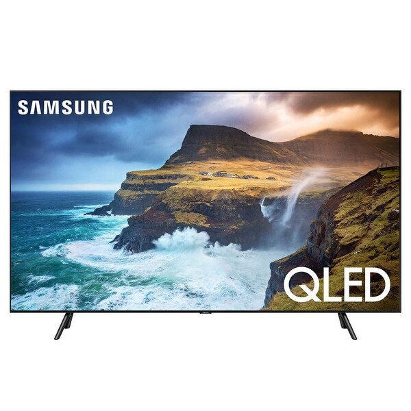 Samsung QN55Q70R 55" QLED 4K UHD Smart TV with Bixby Intelligent Voice Assistant - Black