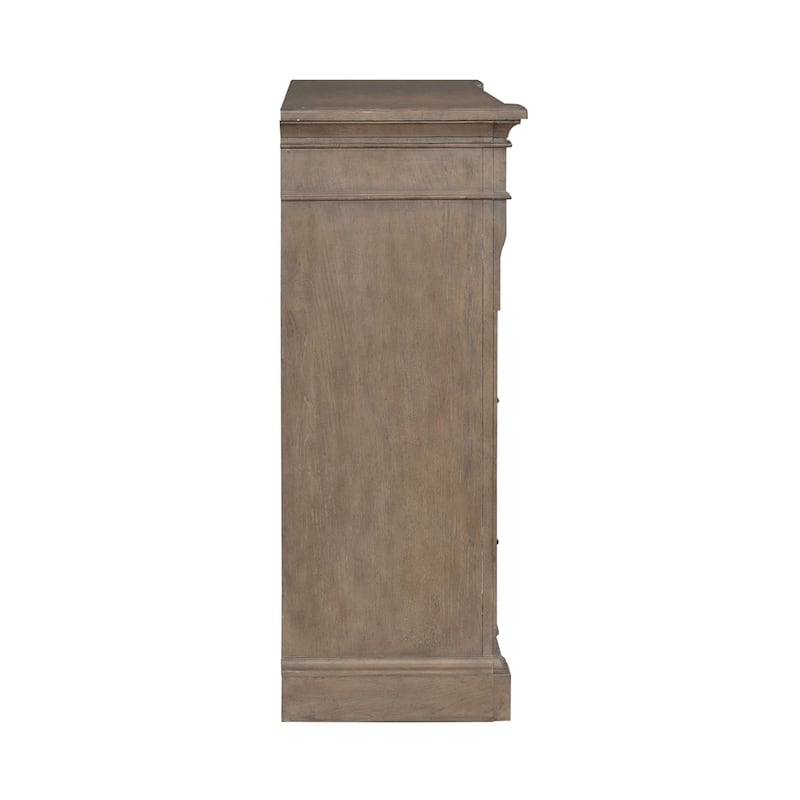 Town & Country Dusty Taupe 8 Drawer Dresser