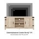 preview thumbnail 46 of 98, Middlebrook Firebranch 58-inch Barn Door TV Stand