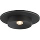 preview thumbnail 1 of 5, Maxim 86211 Caldera 6" Wide LED Flush Mount Ceiling Fixture Black