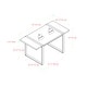 preview thumbnail 16 of 14, Middlebrook Edelman 60-inch Urban Blend Dining Table