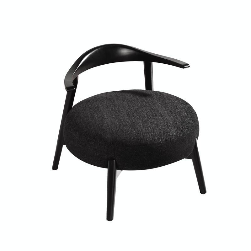 Modern Accent Chair - Natural Birch, All-Day Comfort