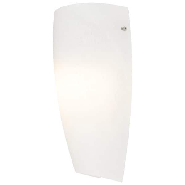 Access Lighting Daphne 1 Light Wall Sconce - Brushed Steel Finish ...