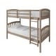 preview thumbnail 3 of 43, CraftPorch Mid-Century Twin Over Twin Bunk Bed