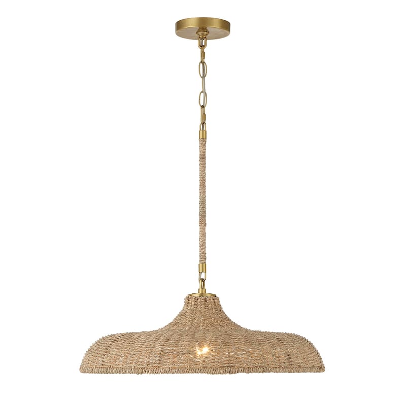 Crystorama Lighting Group ODS-7801 Odessa 21" Wide Pendant with Lake