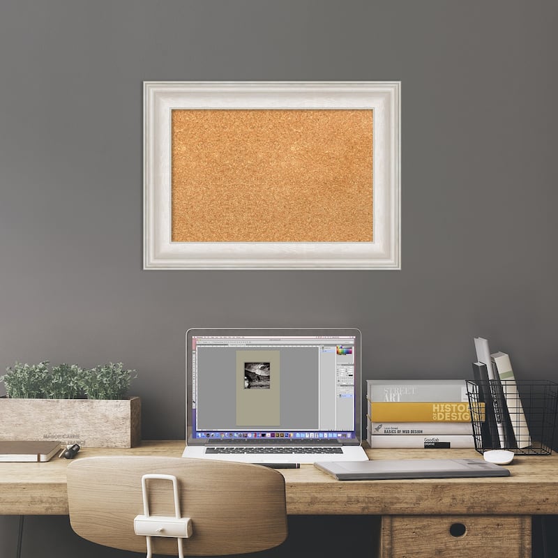 Trio Framed Cork Bulletin Memo Board