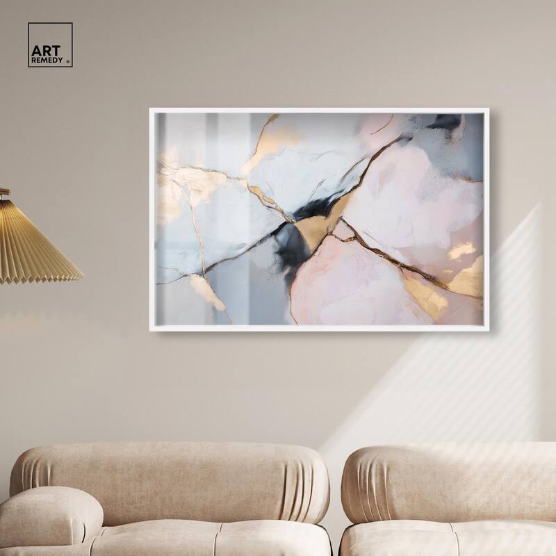 Gilded Veins Shadowbox by Art Remedy
