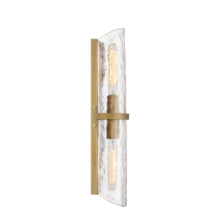Minka Lavery 3692 Elora 2 Light 22" Tall Bathroom Sconce with Water
