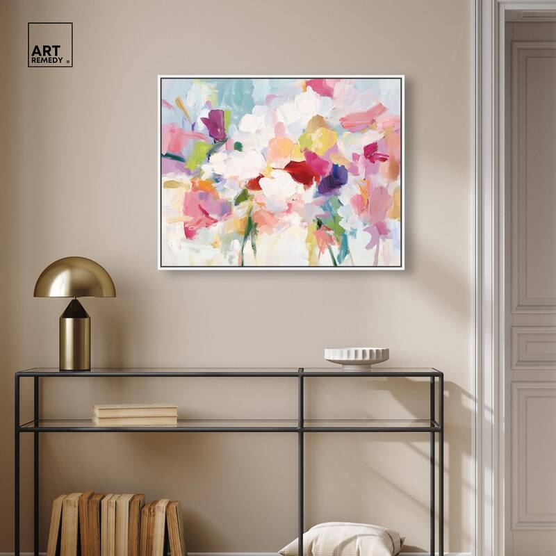 Saturated Colors II Canvas by Art Remedy