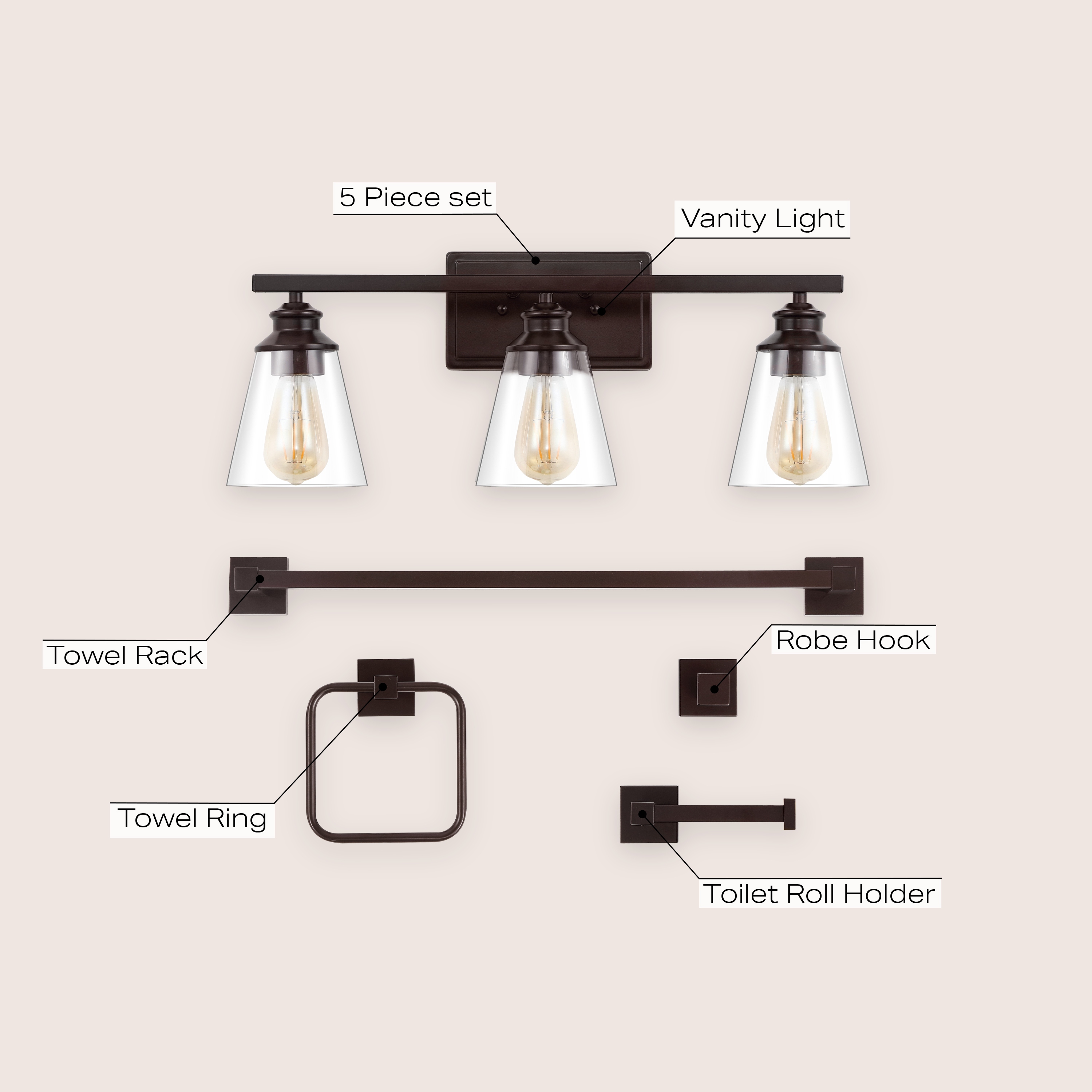 Bathroom light fixture sets sale