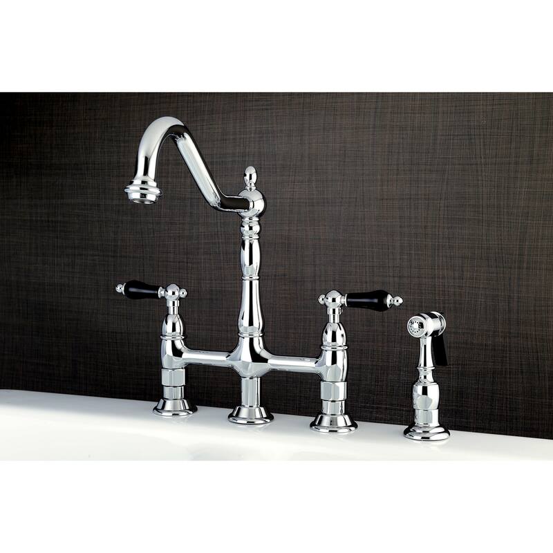 Kingston Brass Duchess Bridge Kitchen Faucet